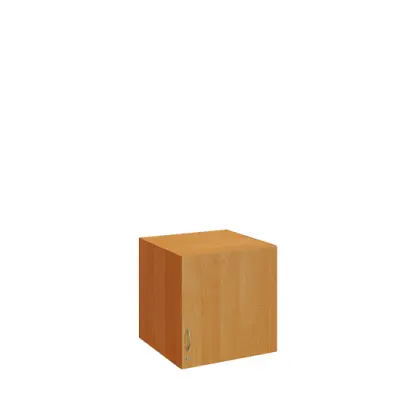 QN-60 skříňový nástavec, 1-dvéřový, 600x600x600mm, olše jantar